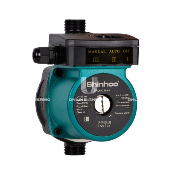 Насос повысительный Shinhoo PROMO 15-12A 71411002, для повышения давления