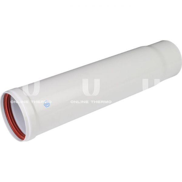 Элемент дымохода Stout труба телескопическая  DN 80  315-370 мм п/м