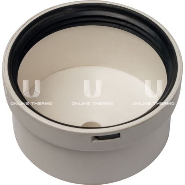 Элемент дымохода Stout конденсац.крышка под сифон DN80 м