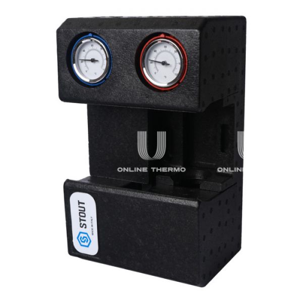 Насосная группа Stout SDG-0001-002001 DN 20 (3/4") прямая, без насоса