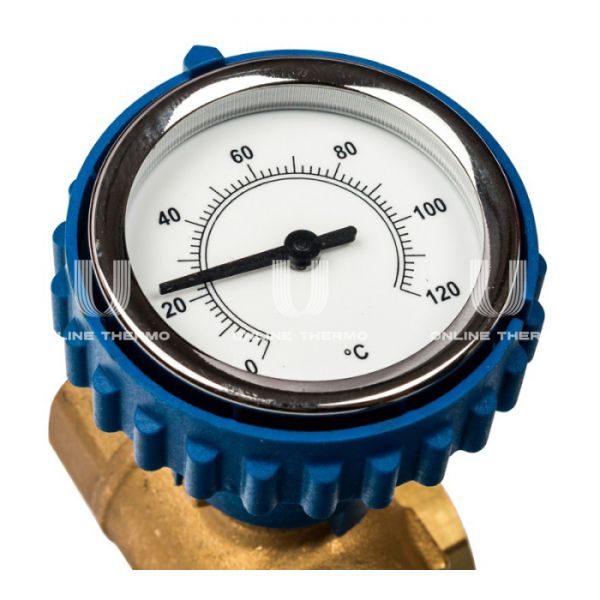 Насосная группа Stout SDG-0002-002502 DN 25 (1") с термосмесителем и насосом Grundfos UPSO 25-65