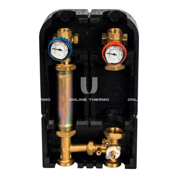 Насосная группа Stout SDG-0007-002501 DN 25 (1") с приводным смесителем, без насоса, подача справа