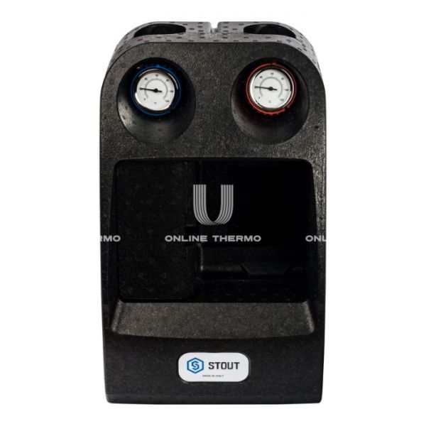 Насосная группа Stout SDG-0007-002501 DN 25 (1") с приводным смесителем, без насоса, подача справа