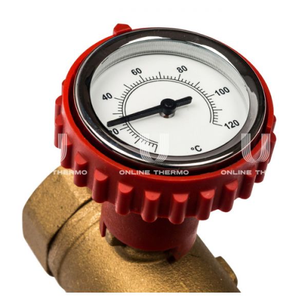 Насосная группа Stout SDG-0007-003202 DN 32 1''1/4' с приводным смесителем и насосом Grundfos UPSO 25-65, подача справа