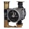 Насосная группа для твердотопливных котлов Stout SDG-0014-002502 DN 25 (1") с термосмесителем и насосом Grundfos UPSO 25-65, подача справа