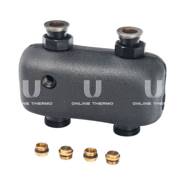 Гидравлический разделитель (гидрострелка) Stout SDG-0015-004001, до 70 кВт, конструкционная сталь, с термоизоляцией