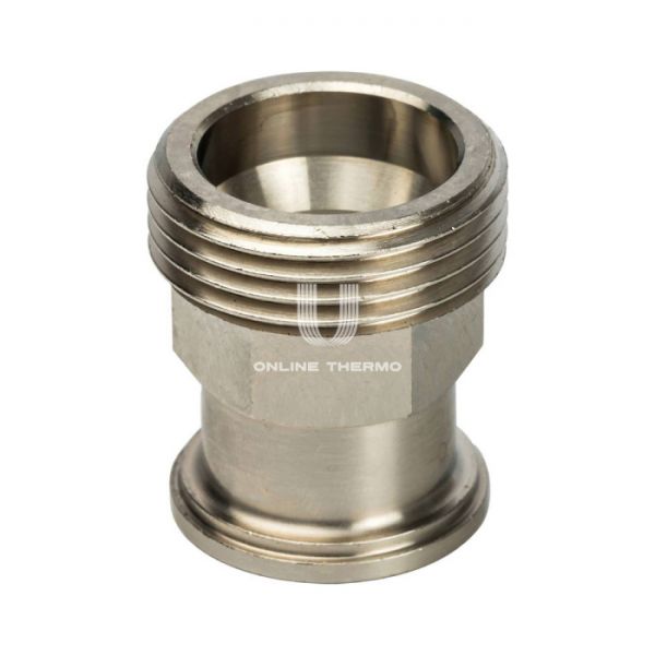 Прямое разъемное соединение "американка" Stout SDG-0019-020025, с плоским уплотнением, обратным клапаном, 1", никелированное