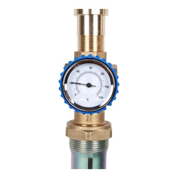 Насосная группа Stout SDG-0038-182501 DN 25 (1") с разделительным теплобменником (18 пластин), без насоса, подача справа