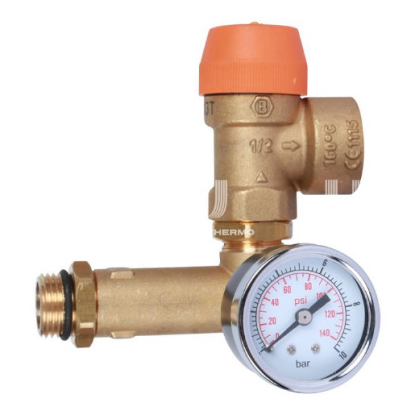 Насосная группа Stout SDG-0038-282501 DN 25 (1") с разделительным теплобменником (28 пластин), без насоса, подача справа