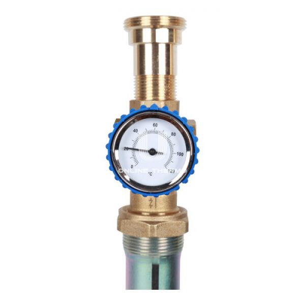 Насосная группа Stout SDG-0038-342502 DN 25 (1") с разделительным теплобменником (34 пластины) и насосом Grundfos UPSO 25-65, подача справа