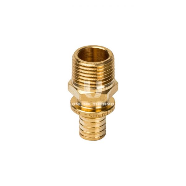 Переходник Stout с наружной резьбой 20xR 1/2", аксиальный