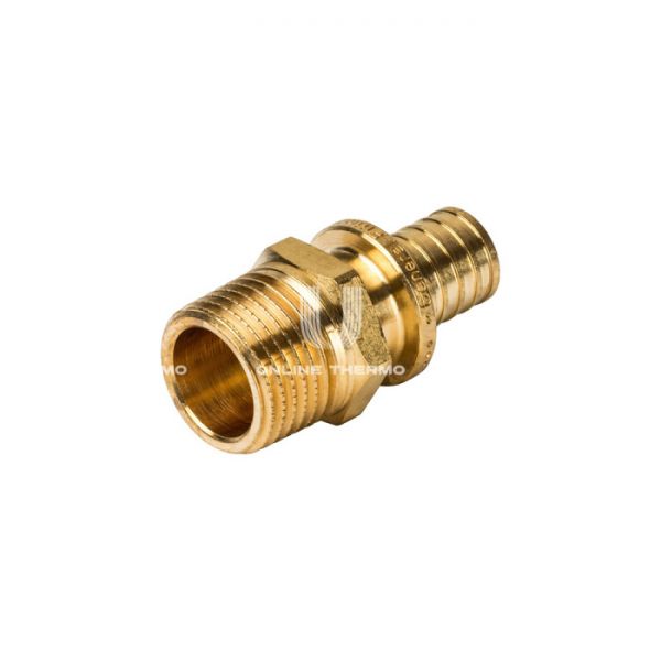 Переходник Stout с наружной резьбой 20xR 3/4", аксиальный