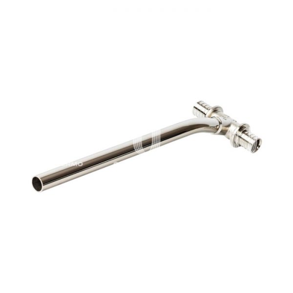 Трубка для подключения радиатора Stout Т-образная 20/1000 для труб из сшитого полиэтилена аксиальный