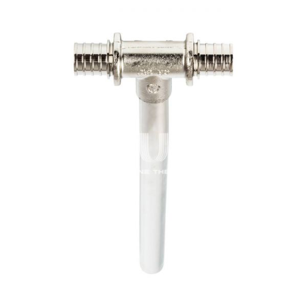 Трубка для подключения радиатора Stout Т-образная 20/500 для труб из сшитого полиэтилена аксиальный