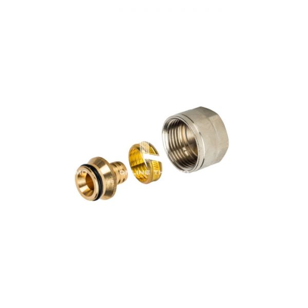 Фитинг компрессионный Stout для труб PEX 16х2,2х3/4"