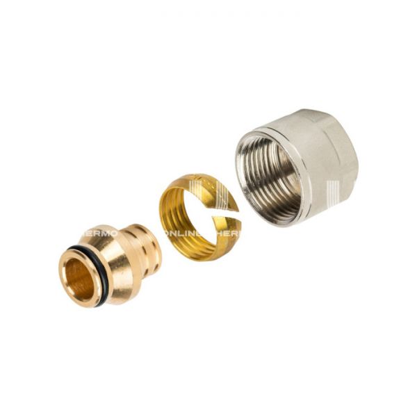 Фитинг компрессионный Stout для труб PEX 20х2,0х3/4"