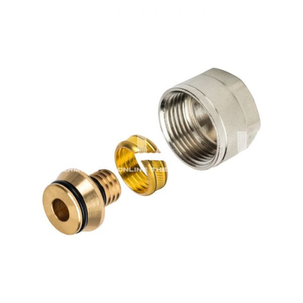 Фитинг компрессионный Stout для труб PEX-AL-PEX 16х2,0х3/4"