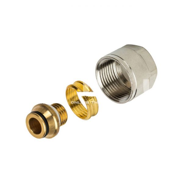 Фитинг компрессионный Stout для труб PEX-AL-PEX 20х2,0х3/4"