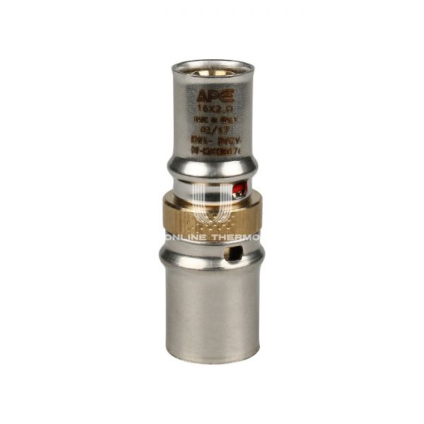 Муфта соединительная переходная Stout SFP-0004-002016, 20х16 мм, пресс-фитинг