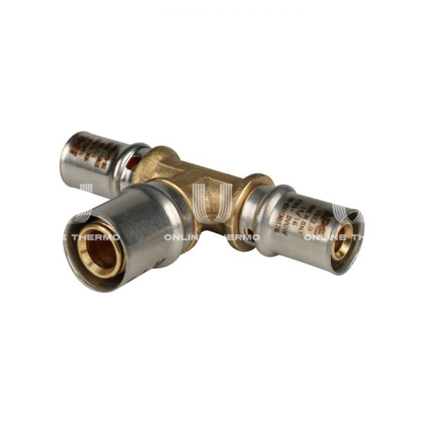 Тройник переходной Stout SFP-0005-162016, 16x20x16 мм, пресс-фитинг