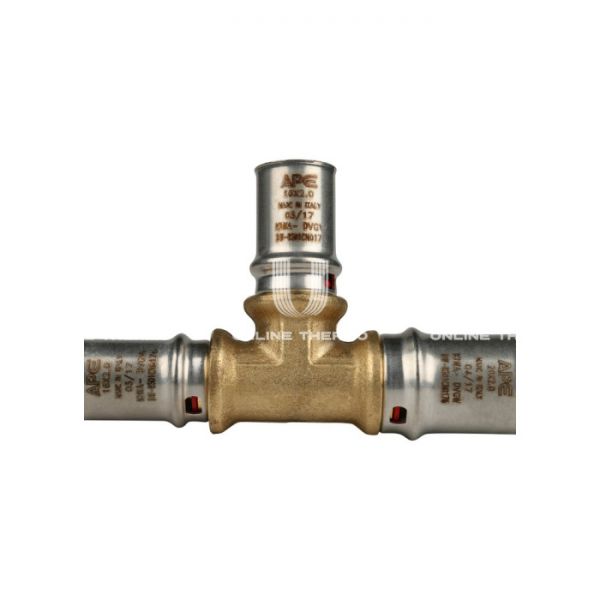 Тройник переходной Stout SFP-0005-201616, 20х16х16 мм, пресс-фитинг