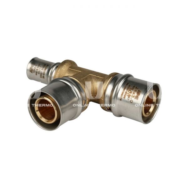 Тройник переходной Stout SFP-0005-262616, 26х26х16 мм, пресс-фитинг