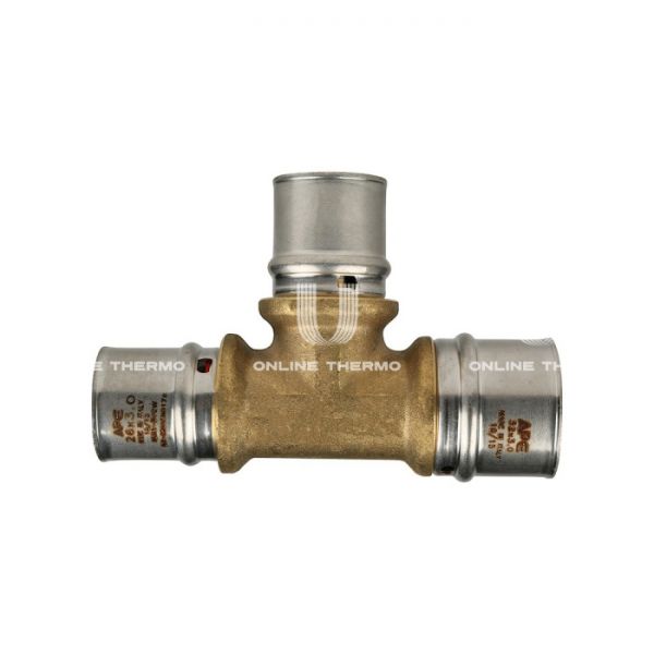 Тройник переходной Stout SFP-0005-322626, 32х26х26 мм, пресс-фитинг