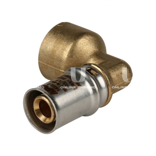 Угольник (угол) с внутренней резьбой Stout SFP-0010-001216 1/2"х16, пресс-фитинг