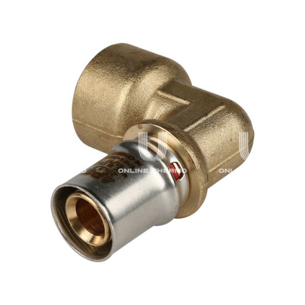 Угольник (угол) с внутренней резьбой Stout SFP-0010-003420 3/4"х20, пресс-фитинг