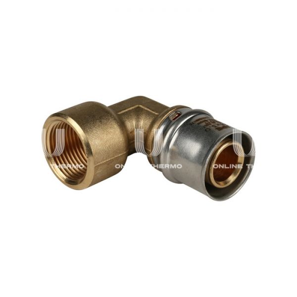 Угольник (угол) с внутренней резьбой Stout SFP-0010-003426 3/4"х26, пресс-фитинг