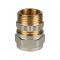 Муфта с наружной резьбой Stout SFS-0001-000126 1"х26, никелированная, компрессионная