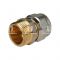 Муфта с наружной резьбой Stout SFS-0001-003420 3/4"х20, никелированная, компрессионная