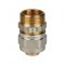 Муфта с наружной резьбой Stout SFS-0001-003420 3/4"х20, никелированная, компрессионная