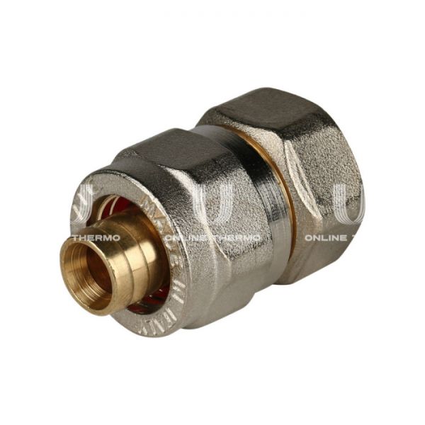 Муфта с внутренней резьбой Stout SFS-0002-001216 1/2"х16, никелированная, компрессионная