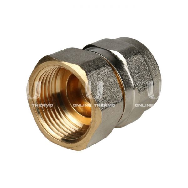 Муфта с внутренней резьбой Stout SFS-0002-003420 3/4"х20, никелированная, компрессионная