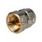 Муфта с внутренней резьбой Stout SFS-0002-003420 3/4"х20, никелированная, компрессионная