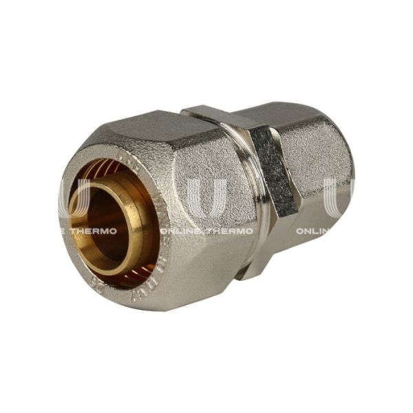 Муфта соединительная переходная Stout SFS-0004-002620, 26x20 мм, никелированная, компрессионная