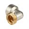 Угольник (угол) с внутренней резьбой Stout SFS-0007-000126 1"x26, никелированный, компрессионный