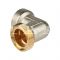 Угольник (угол) с внутренней резьбой Stout SFS-0007-003426 3/4"х26, никелированный, компрессионный