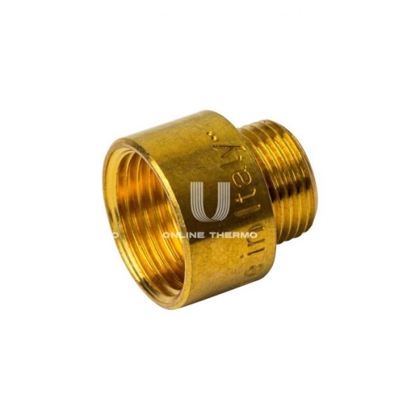 Переходник с внутренней и наружной резьбой Stout ВН 3/4"×1/2"