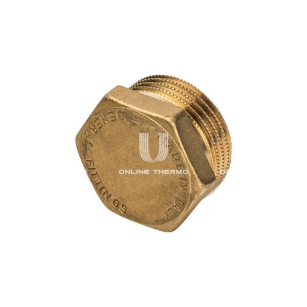 Заглушка с наружной резьбой Stout НР 1/8”