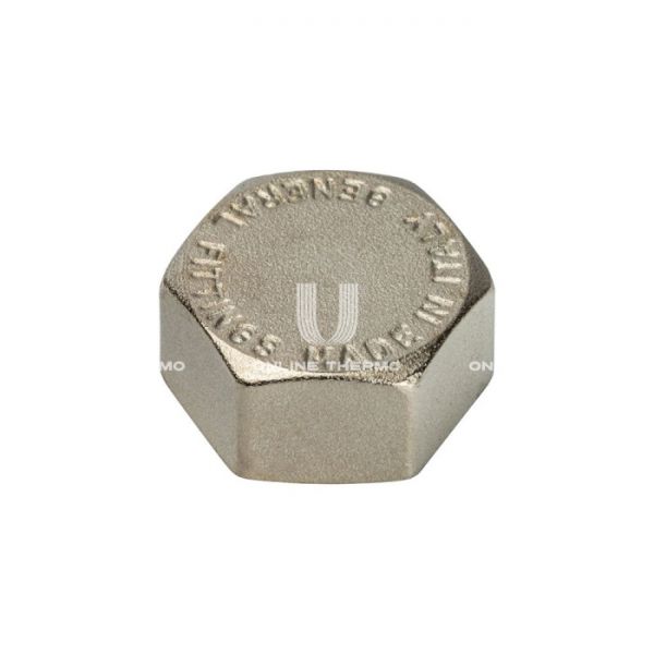 Заглушка с внутренней резьбой Stout ВР никелированная 1/2”