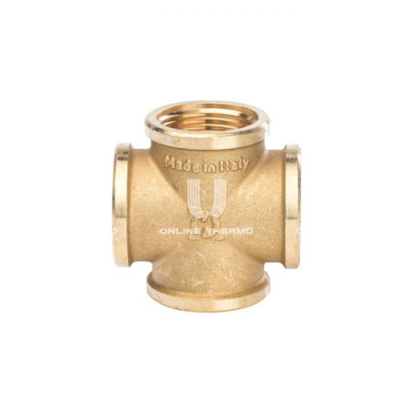 Крестовина с внутренней резьбой Stout ВВ 1/2"