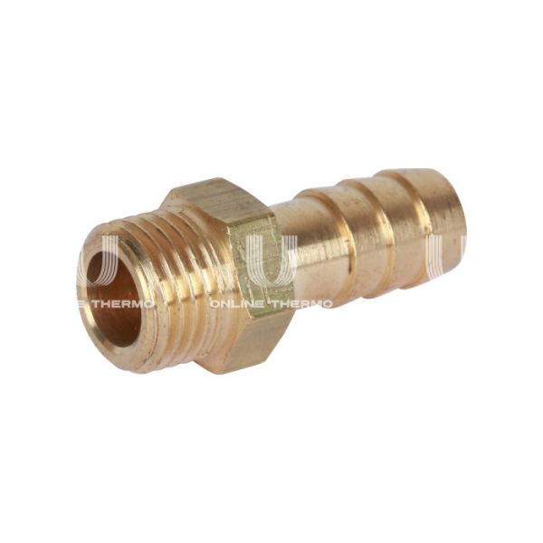 Штуцер с наружной резьбой Stout SFT-0035-001410, НР 10×1/4"