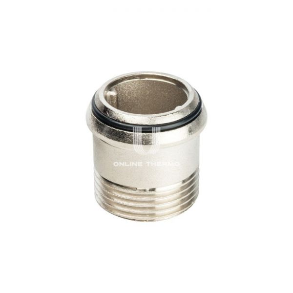 Прямое разъемное соединение "американка" Stout ВН никелированное, уплотнение o-ring 2"