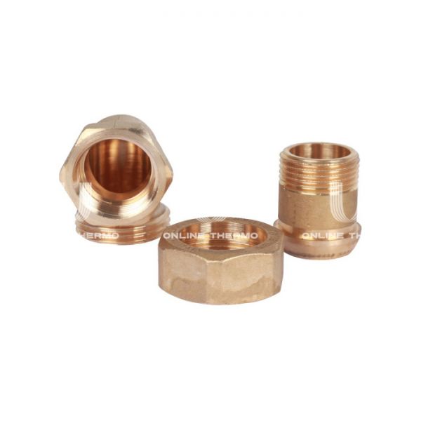 Угловое разъемное соединение "американка" Stout SFT-0058-000034, ВР 3/4", с уплотнением o-ring