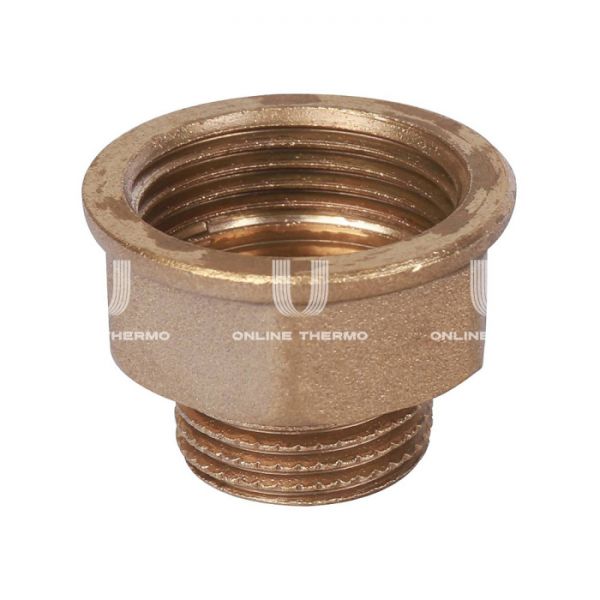 Переходник с внутренней и наружной резьбой Stout ВН 3/4"×1/2"