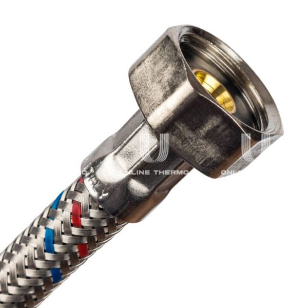 STOUT SHF-0025-181015  Гибкая подводка для воды  M 10 (18мм) х ВР 1/2,  длина 400 мм