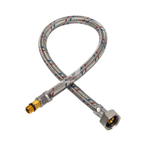 STOUT SHF-0026-181015  Гибкая подводка для воды  M 10 (18мм) х ВР 1/2,  длина 500 мм