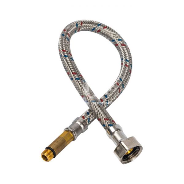 STOUT SHF-0045-351015  Гибкая подводка для воды  M 10 (35мм) х ВР 1/2,  длина 400 мм